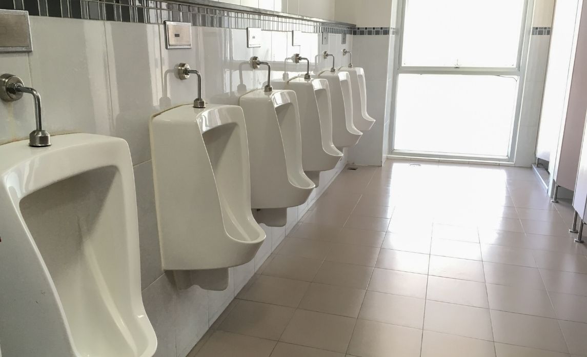 Urinal at school