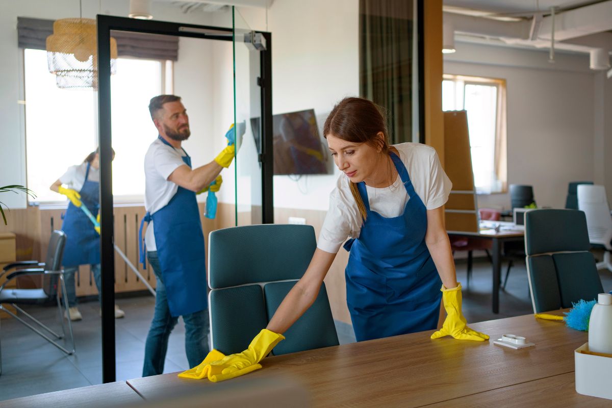 keeping office clean and healthy