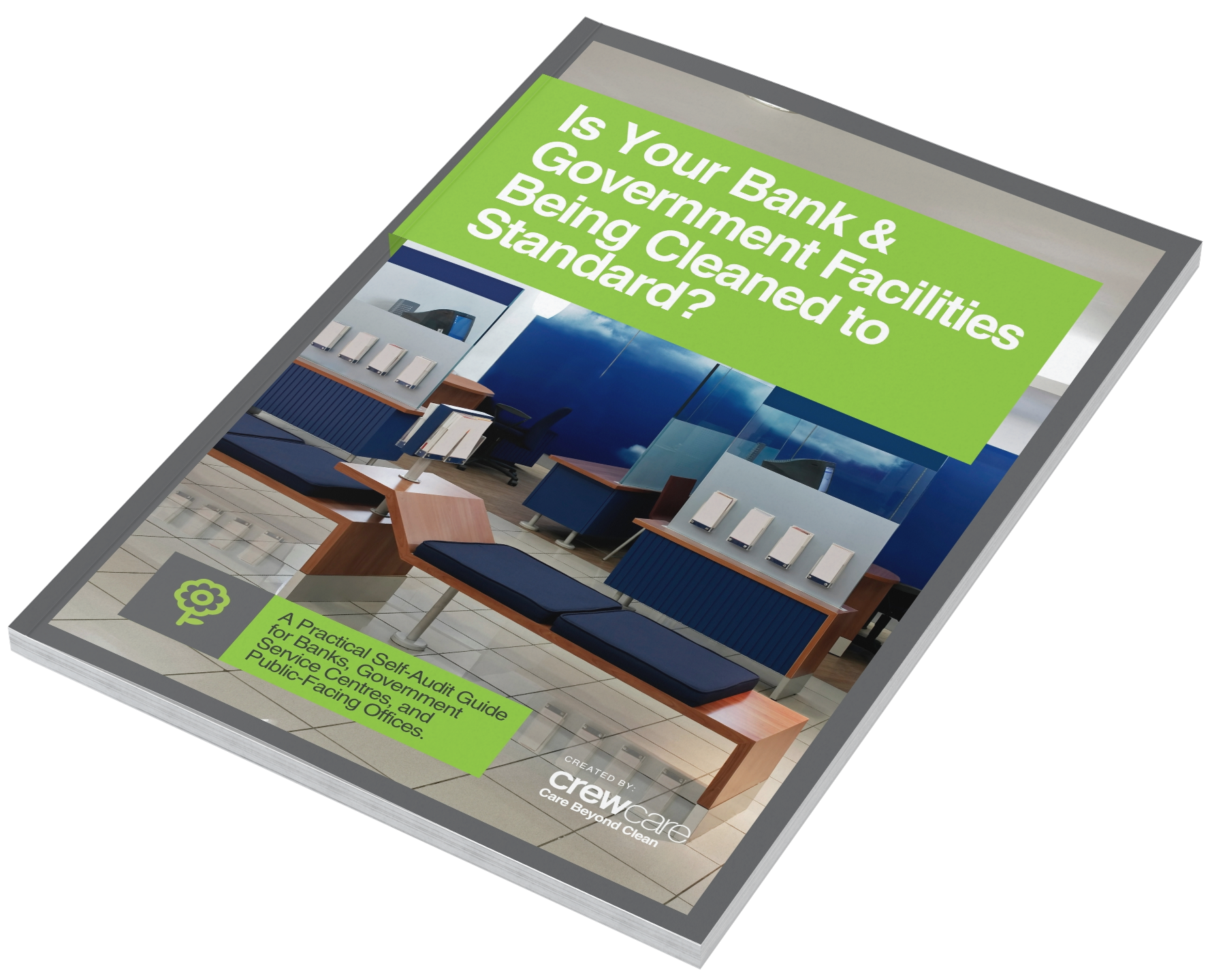 Is Your Bank Branch or Government Office Being Cleaned to the Right Standard? — Free Self-Audit Guide by Crewcare