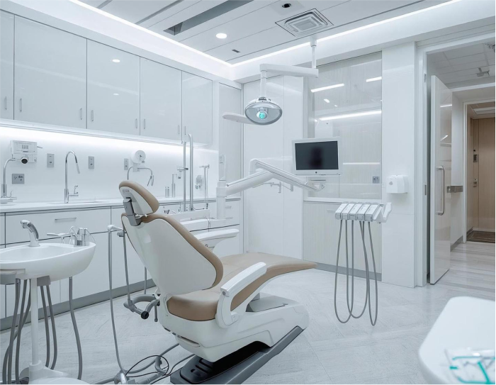 Sanitised healthcare clinic cleaned by Crewcare